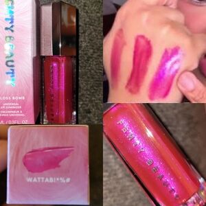 🌈New Release🌈BNIB LE Fenty Fullsize WATTAB!*%# Gloss Bomb Lip Luminizer Gloss!